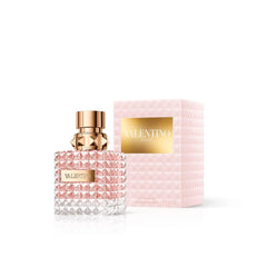 Valentino Donna woody base detail suggesting lasting, sophisticated impression.