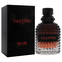 Valentino Uomo Born In Roma Coral Fantasy edt note detail smoky tobacco focus