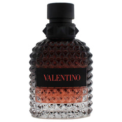 Valentino Uomo Born In Roma Coral Fantasy edt bottle angled closeup amber warmth