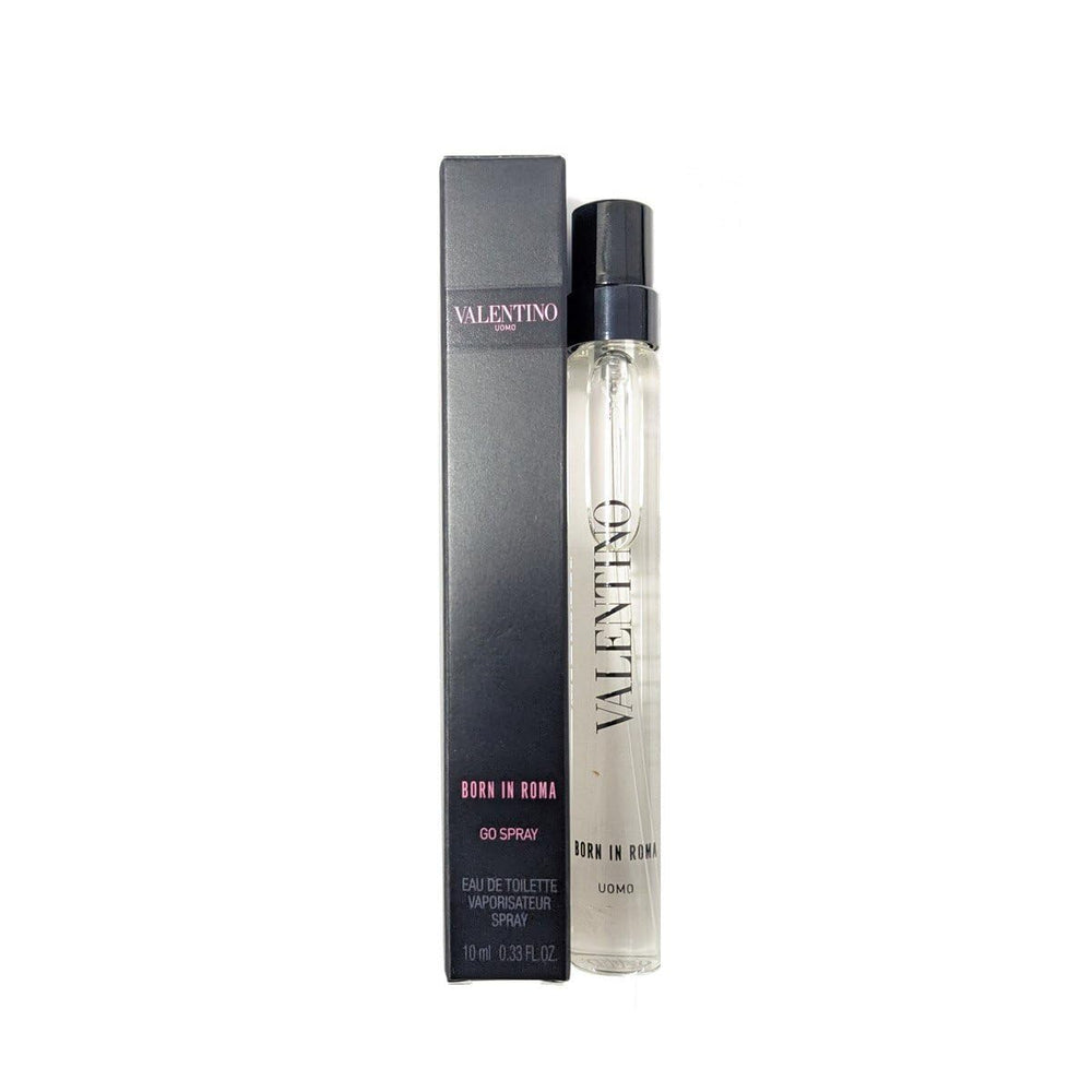 Valentino Uomo Born in Roma Go Spray bottle pour for evening wear and confident presence.