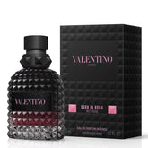 Valentino Uomo Born In Roma Intense bottle front, ideal daily wear and signature scent.