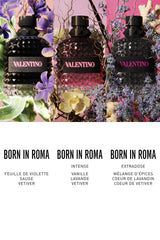 Valentino Uomo Born In Roma spray nozzle close-up for easy application.
