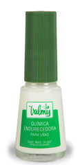 Valmy lemon nail whitener bottle brightens nails and reduces discoloration.