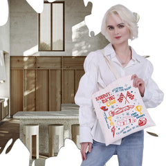 VAMSII F Tote Bag daily cosmetics storage, organized on the go