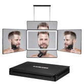 Vanexiss rechargeable 5-way mirror in door lighting for precise, even illumination.