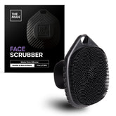 Vanibiss The Man Face Scrubber with ergonomic-handle delivers comfortable cleansing.