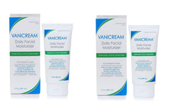 Vanicream daily facial moisturizer bottle shows fragrance-free hydration for sensitive skin.
