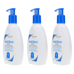 Vanicream Gentle Facial Cleanser foamy lather shows gentle cleansing with minimal irritation potential.