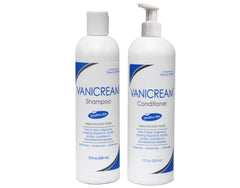 Vanicream set shampoo bottle 12 oz for gentle sensitive scalp cleansing