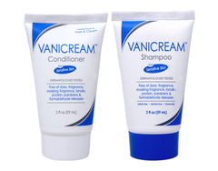 Vanicream shampoo travel-size tube for gentle cleansing on the go