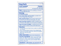 Vanicream Z-Bar ingredients label highlights 2% Pyrithione Zinc.