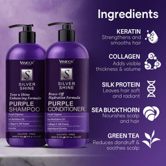 Vanidox hyaluronic acid and keratin—shine and strength within each strand.