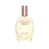 Vanilla Musk Cologne Spray bottle closeup for daily warm vanilla mood.