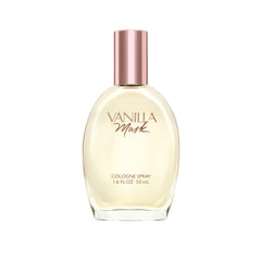 Vanilla Musk Cologne Spray bottle closeup for daily warm vanilla mood.