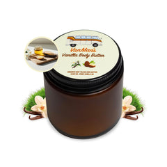 Vanman's Whipped Tallow vanilla bottle pour for deep hydration