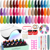 VANREESA gel nail kit gift box for beginner at-home manicures