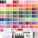 VANREESA gel nail kit front view for at home salon manicures