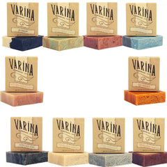 Varina Mens Variety Bar Soap wrapped for fresh daily cleansing
