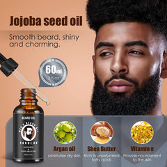 Varolan beard comb designed for detangling and even oil distribution.
