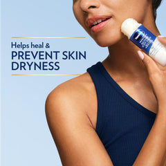 Vaseline all-over body balm stick 3-pack side view showcasing compact travel size.