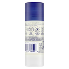 Vaseline body balm stick application on hand demonstrates mess-free moisture.