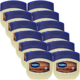 Vaseline Cocoa Butter Healing Jelly travel jar provides on-the-go moisture.
