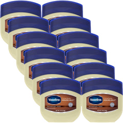 Vaseline Cocoa Butter Healing Jelly travel jar provides on-the-go moisture.