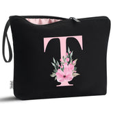 Vavabox A-Z personalized makeup bag front print with customizable initials for a thoughtful gift.