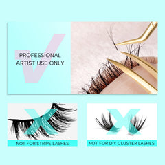 VAVALASH 5ml adhesive tube open reveals premium salon-grade ingredients.