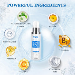 VBBV dark spot remover cream swirl shows smooth texture for hydration