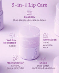VDL Lipcerin sage ingredients swatch demonstrates hydration for dry lips.