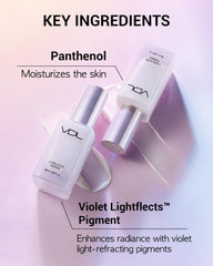 VDL Lumilayer Primer worn under foundation for a natural, long-lasting glow
