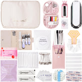 VEAPILS wedding day emergency kit open shows comprehensive bridal essentials for on-the-go bridal fixes.