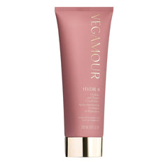 VEGAMOUR HYDR-8 bottle pour demonstrates easy application and smooth frizz control.