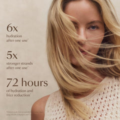 VEGAMOUR HYDR-8 cream texture close-up highlights rich hydration for dry hair.