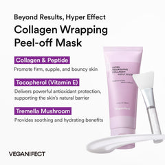 VEGANIFECT vitamin E and tremella extract provide antioxidant hydration on skin