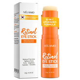VELAMO ADVANCED Retinol Eye Balm Stick packaging for travel-ready routine