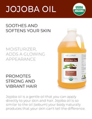 Velona Jojoba Oil amber-glass packaging preserves freshness and purity.