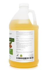 Velona Sweet Almond Oil pump-dispense demonstrates lightweight application for daily moisturization.