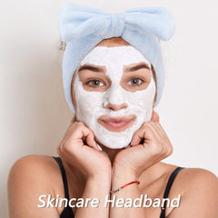 VELSCRUN facial skincare headband soft material supports extended mask sessions.