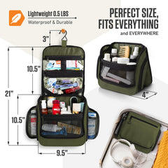 VENTURE 4TH expandable compartments forest green adapt packing space for longer trips