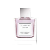Vera Wang Embrace bottle top view showcases elegant design for everyday glamour.