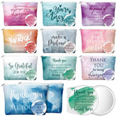 Vercraft inspirational makeup bags rose pattern for travel organization and daily touch-ups.
