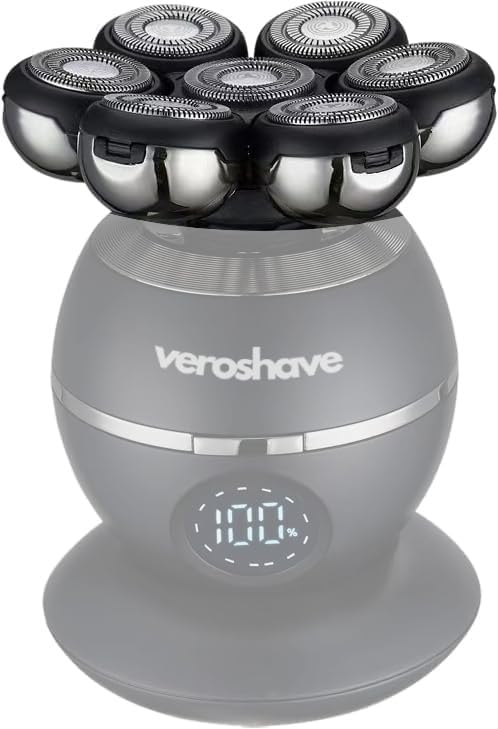 VEROSHAVE 7D blade close-up for precise, comfortable shaving.