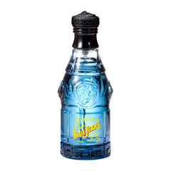 Versace Blue Jeans bottle front showcases classic styling for daily confidence.