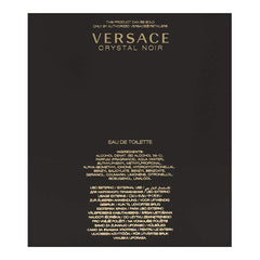 Versace Crystal Noir packaging highlights premium presentation suitable for gifts.