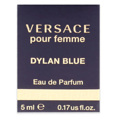 Versace Dylan Blue Women EDP Splash Mini box front view suitable for gifting