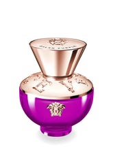 Versace Dylan Purple bottle front view for a bright, confident daily wear.