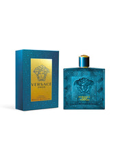 Versace Eros spray action for a lasting signature scent.