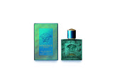 Versace Eros EdP bottle closeup for elegant evening wear.